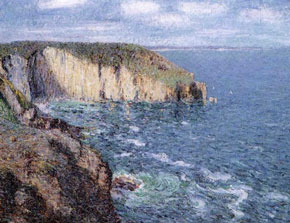 La pointe du jars cap Frhel de Gustave Loiseau
