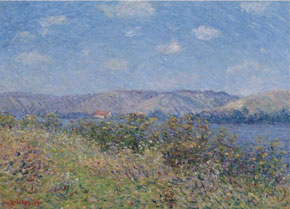 Berges de la Seine en t en t de Gustave Loiseau