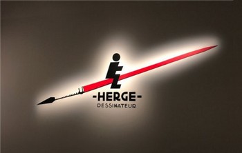 Le logo de Hergé