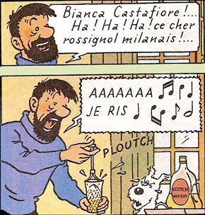 Bianca Castafiore le rossignol Milanais