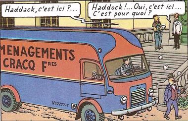 Les dmnageurs et Haddock