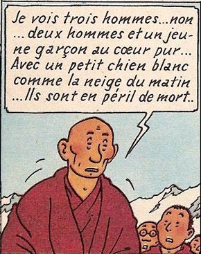 foudre bnie le moine Tibetain