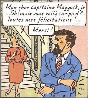 la gurison du capitaine Haddock