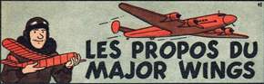 Les propos du major Wings