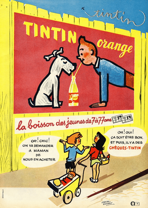 affiche dessine par Savignac