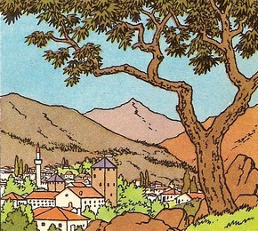 Vue de Niedzdrow dans la valle du Wladir