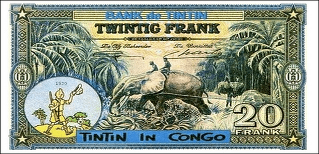 BILLET DE 20 FRANK CONGO BELGE 1930 (HORS CIRCULATION)