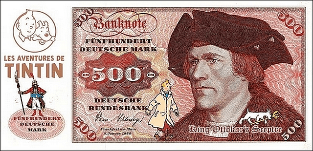 BILLET DE 500 DEUTSCHE MARK (MISSION SPCIALE)